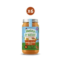 Heinz Sunday Chicken Dinner Baby Food Jar 7+ Months Pack of 6 x 200g