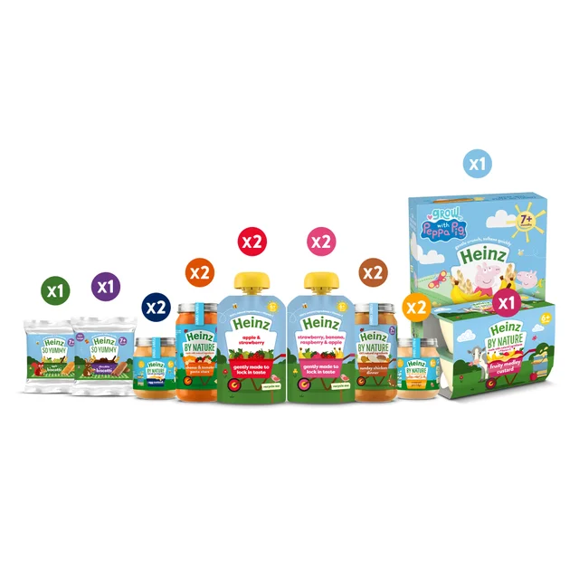 Heinz Small Baby Bundle 7+ Months