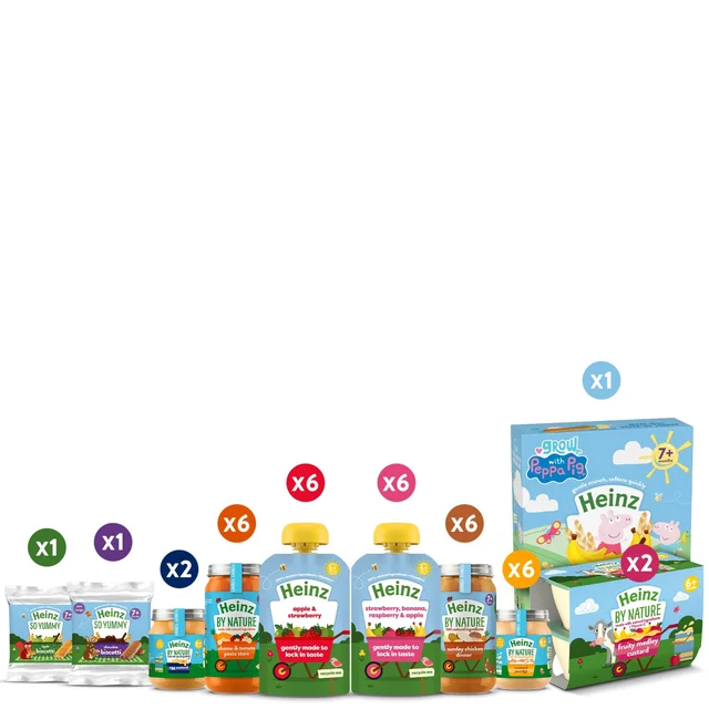 Heinz Large Baby Bundle 7+ Months
