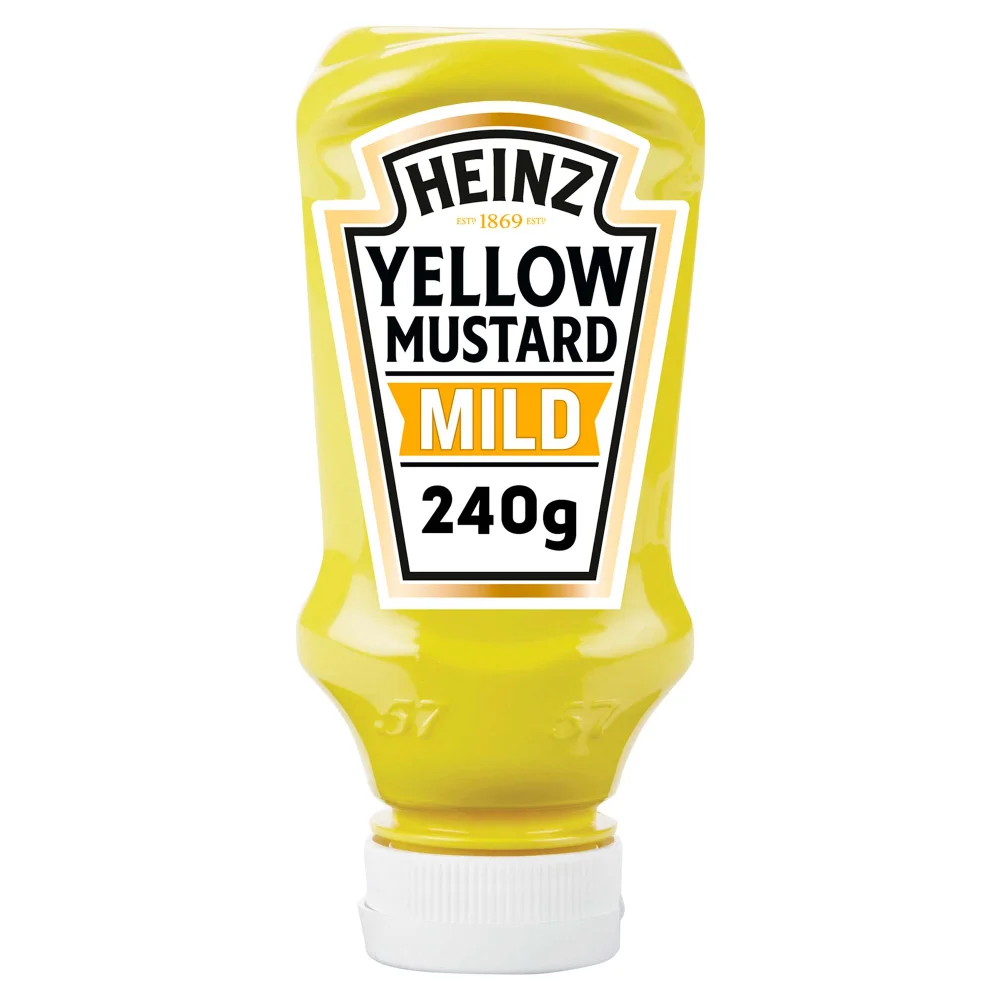 Heinz Mild Yellow Mustard 240g Image 1