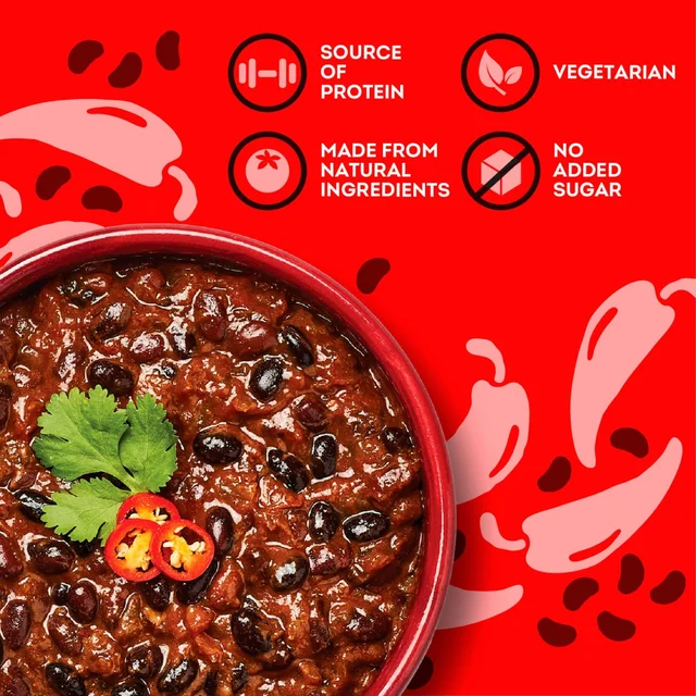 Heinz Chilli Black Beans Mexican-Style 250g