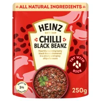 Heinz Chilli Black Beans Mexican-Style 250g - undefined undefined