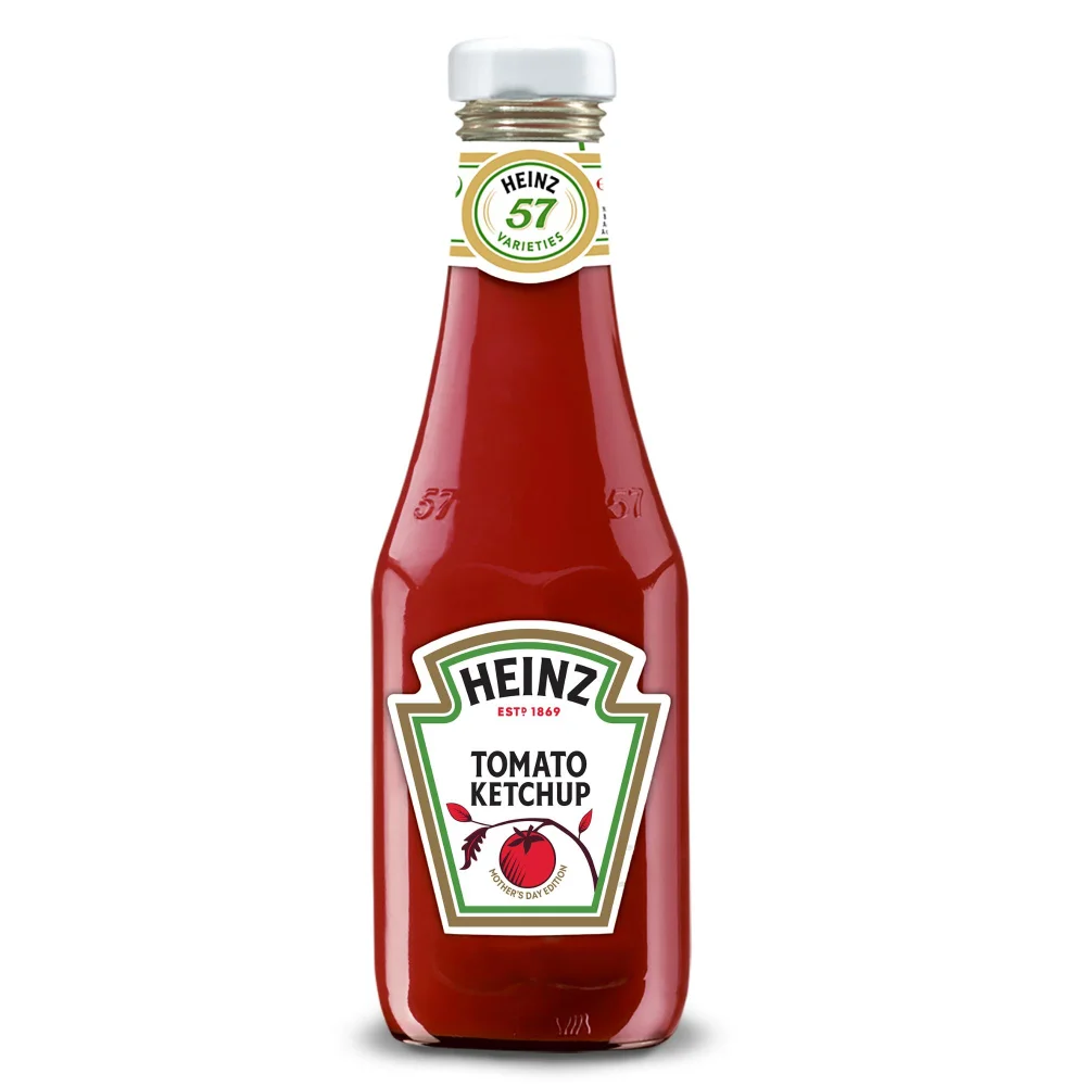 Heinz Personalised Mother's Day Edition Tomato Ketchup (Glass) 342g Image 1