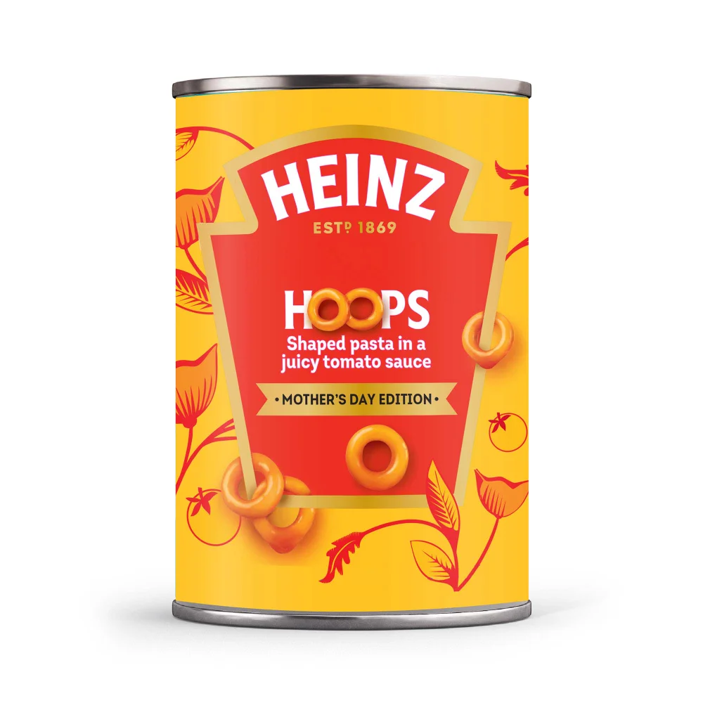 Heinz Personalised Mother's Day Edition Spaghetti Hoops 400g Image 1