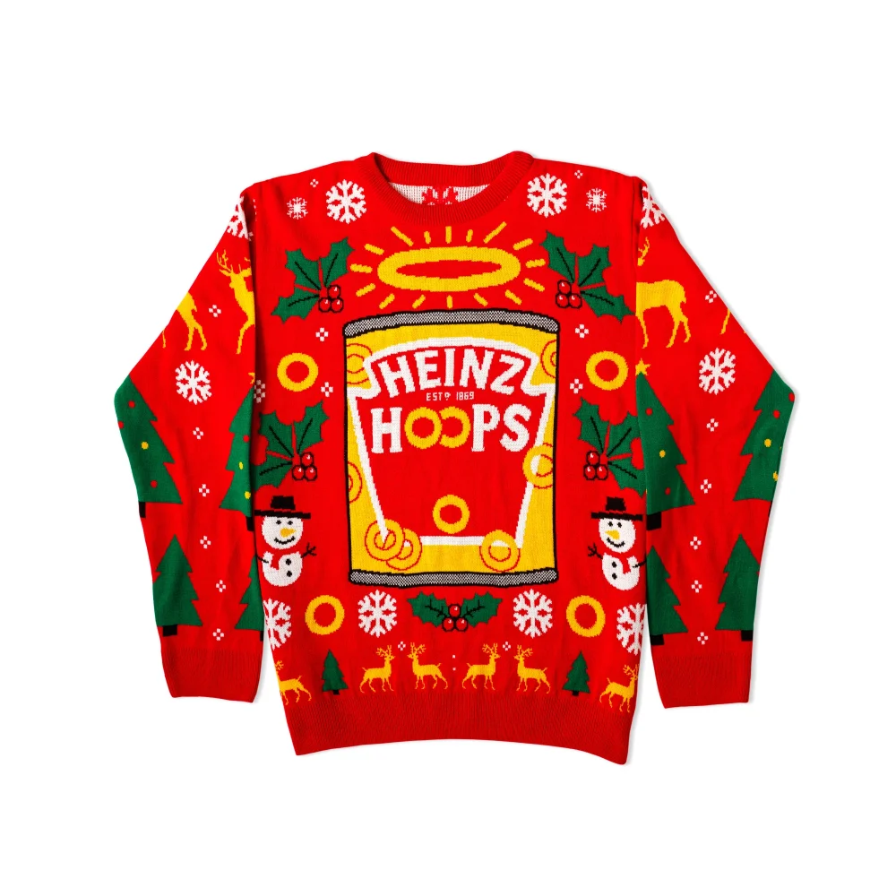Heinz Hoops Christmas Jumper - XS Image 1