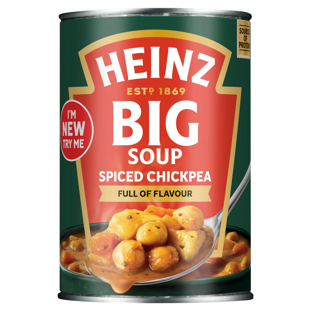 Heinz Big Soup Spiced Chickpea & Chunky Vegetables 400g Image 1