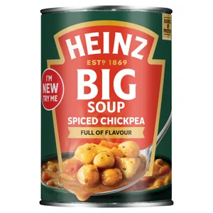 Heinz Big Soup Spiced Chickpea & Chunky Vegetables 400g