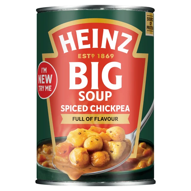 Heinz Big Soup Spiced Chickpea & Chunky Vegetables 400g