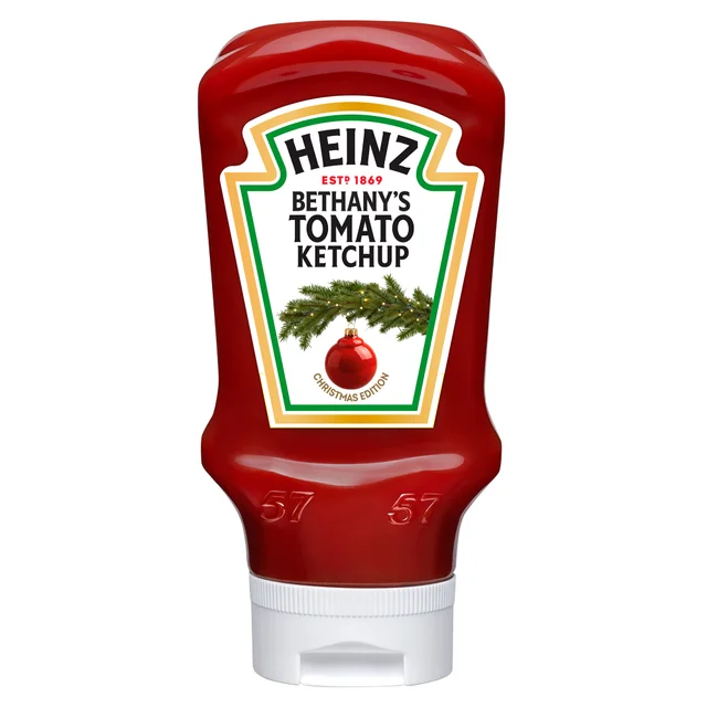 Heinz Personalised Christmas 2025 Tomato Ketchup (Plastic) 460g