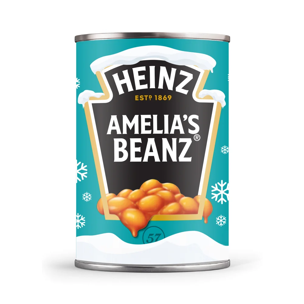 Heinz Personalised Christmas 2025 Beanz 415g Image 1