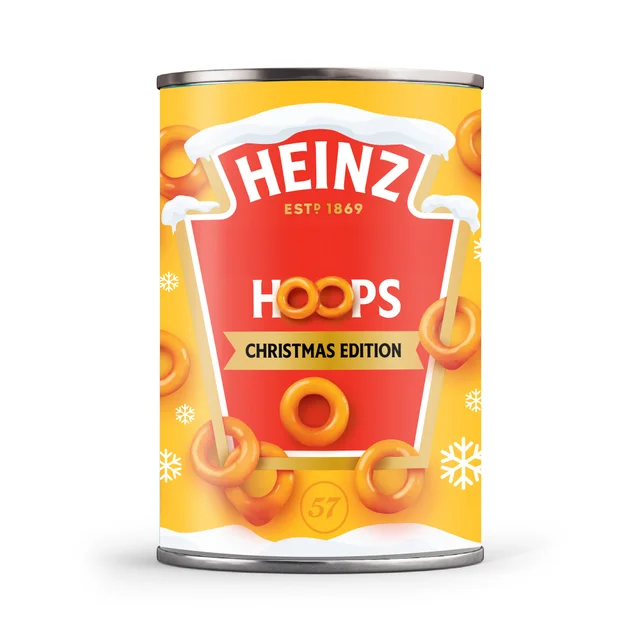 Heinz Personalised Christmas 2025 Spaghetti Hoops 400g