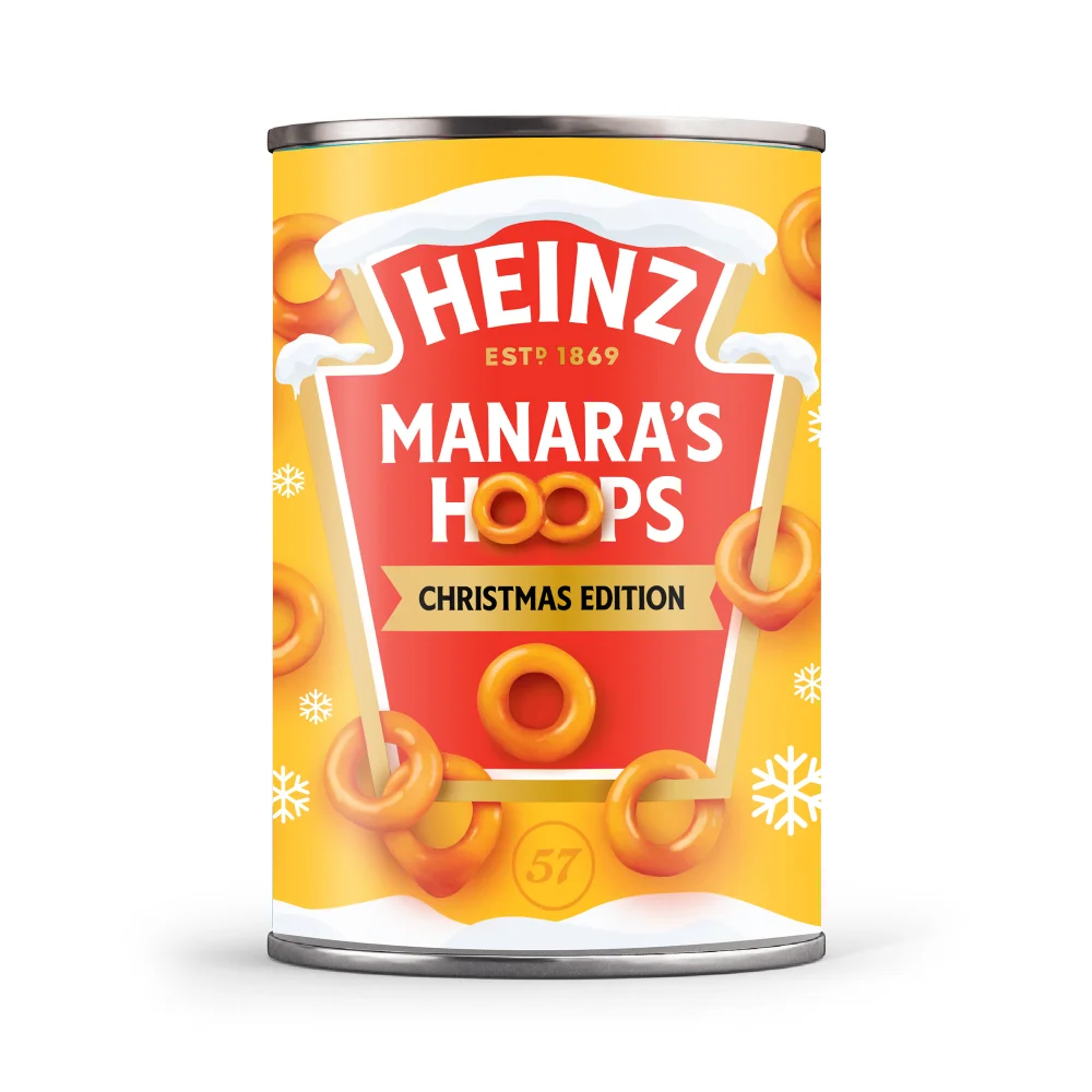 Heinz Personalised Christmas 2025 Spaghetti Hoops 400g Image 1