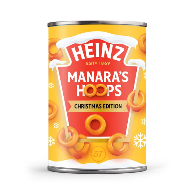 Heinz Personalised Christmas 2025 Spaghetti Hoops 400g