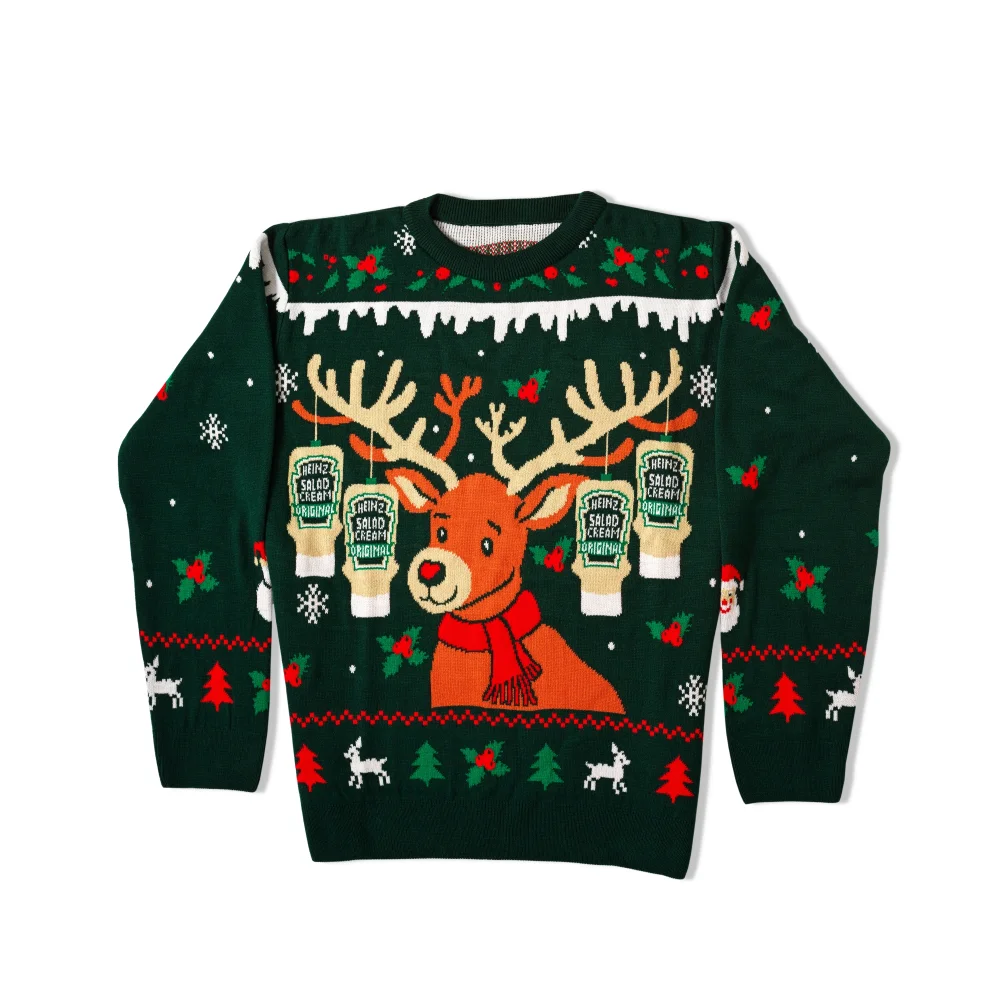 Heinz Salad Cream Christmas Jumper - XS Image 1