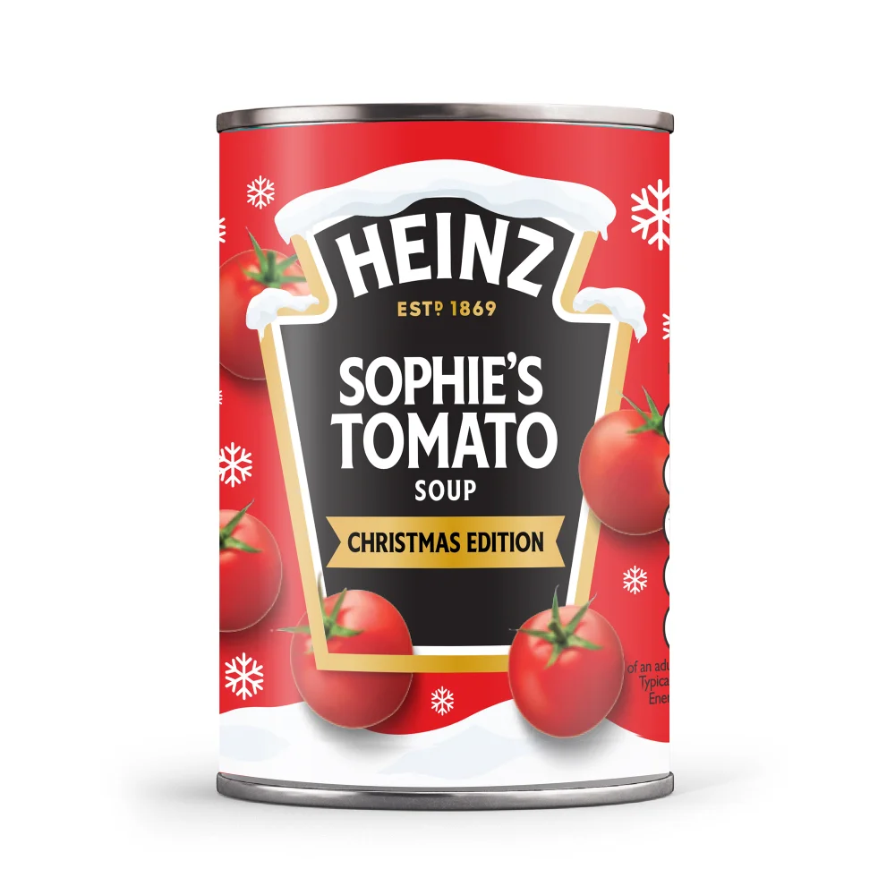 Heinz Personalised Christmas 2025 Cream of Tomato Soup 400g Image 1