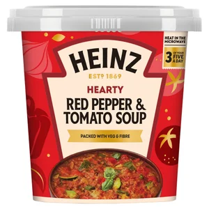 Heinz Hearty Red Pepper & Tomato Soup Pot 400g