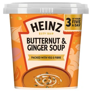 Heinz Invigorating Butternut & Ginger Soup Pot 400g