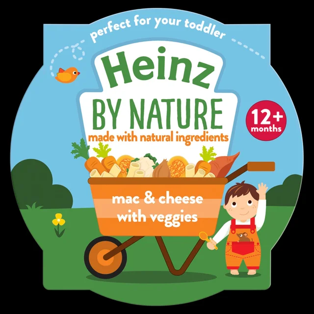 Heinz Baby Food Macaroni & Cheese with Veggies Tray 5x200g