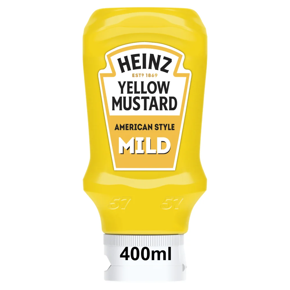 Heinz American Style Mild Yellow Mustard 400ml Image 1