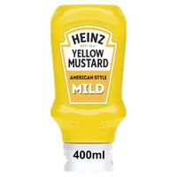 Heinz American Style Mild Yellow Mustard 400ml