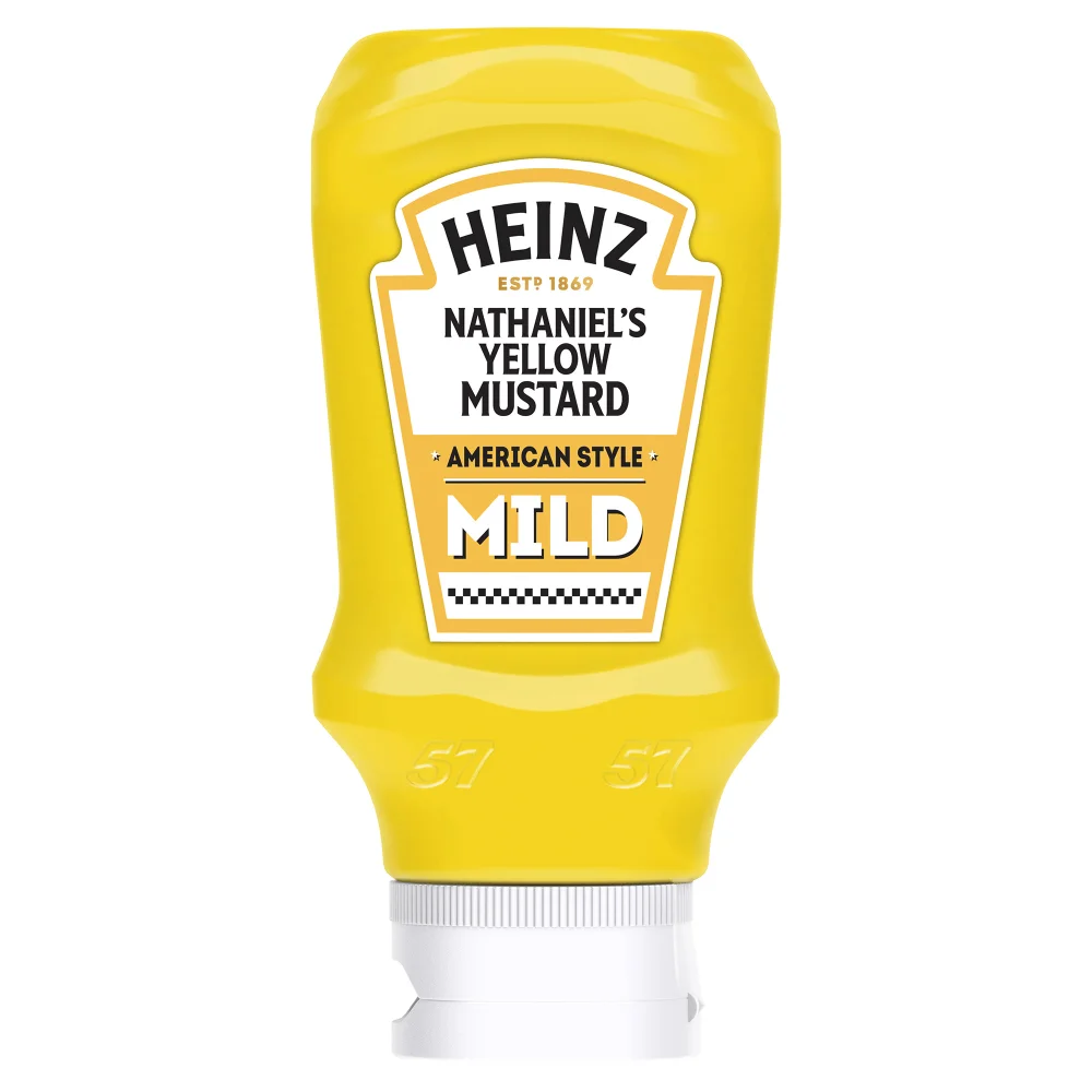 Heinz Personalised American Style Mild Yellow Mustard 400ml Image 1