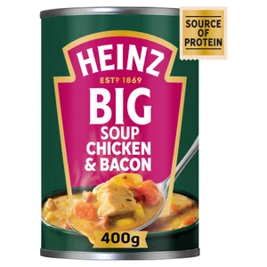 Heinz Chicken and Bacon Chunky Big Soup 400g