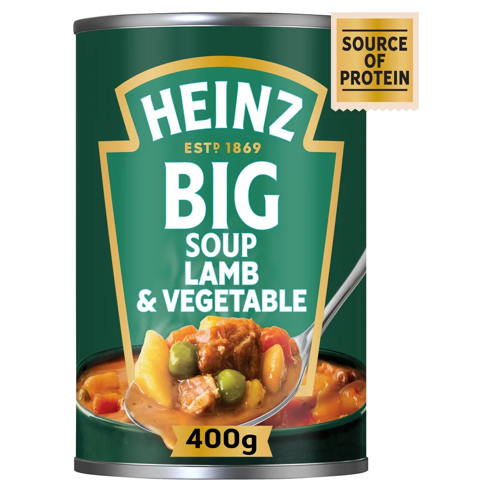 Heinz Big Soup Chunky Lamb and Vegetable 400g Image 1