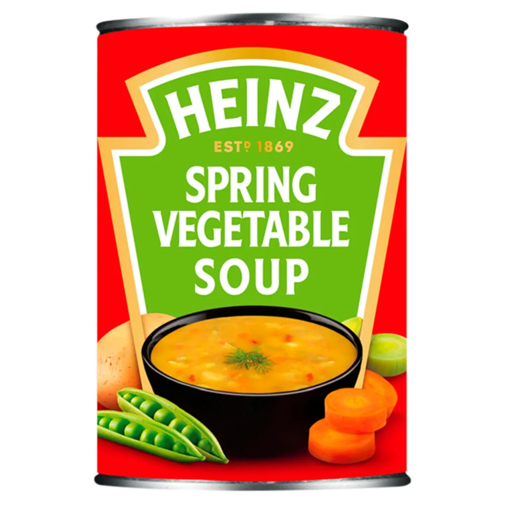 Heinz Spring Vegetable Tinned Soup 400g Image 1