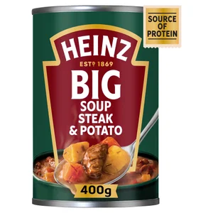 Heinz Steak & Potato Tinned Big Soup 400g