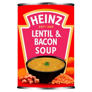 Heinz Lentil & Bacon Tinned Soup 400g
